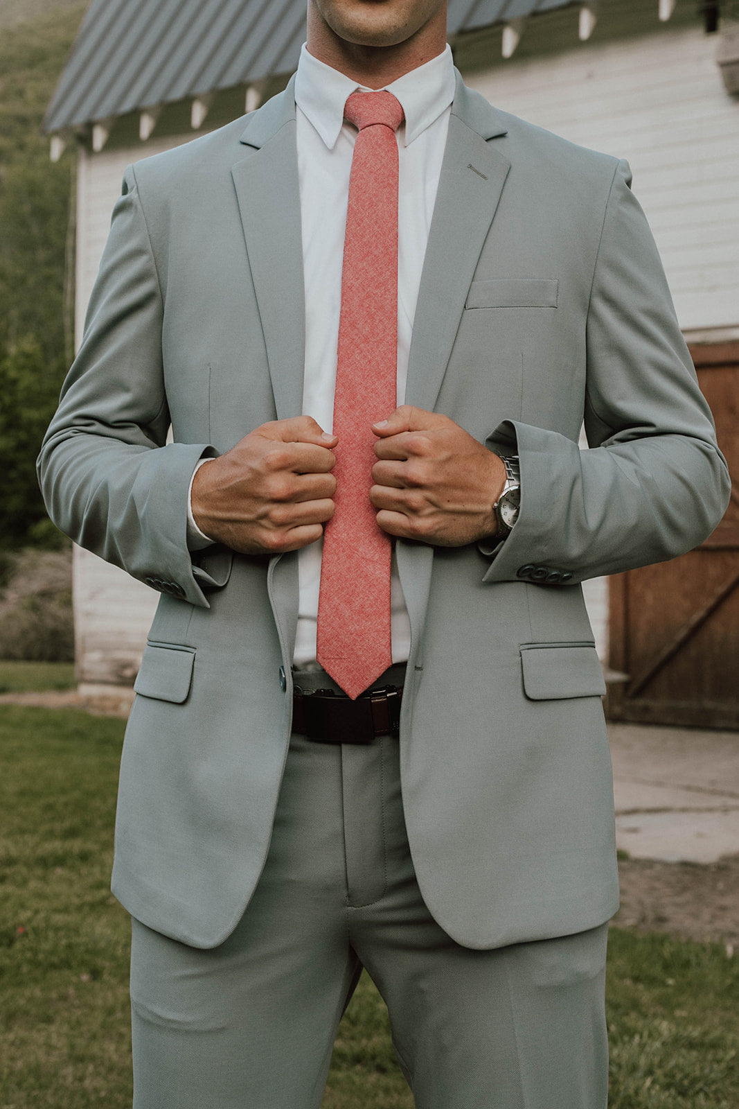 Washable 2-Pant Flex Suit Grey