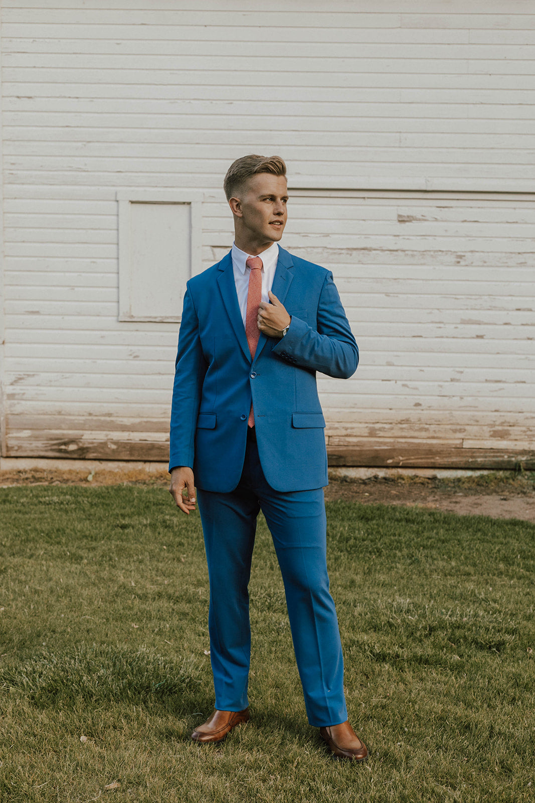 Washable 2-Pant Flex Suit Blue