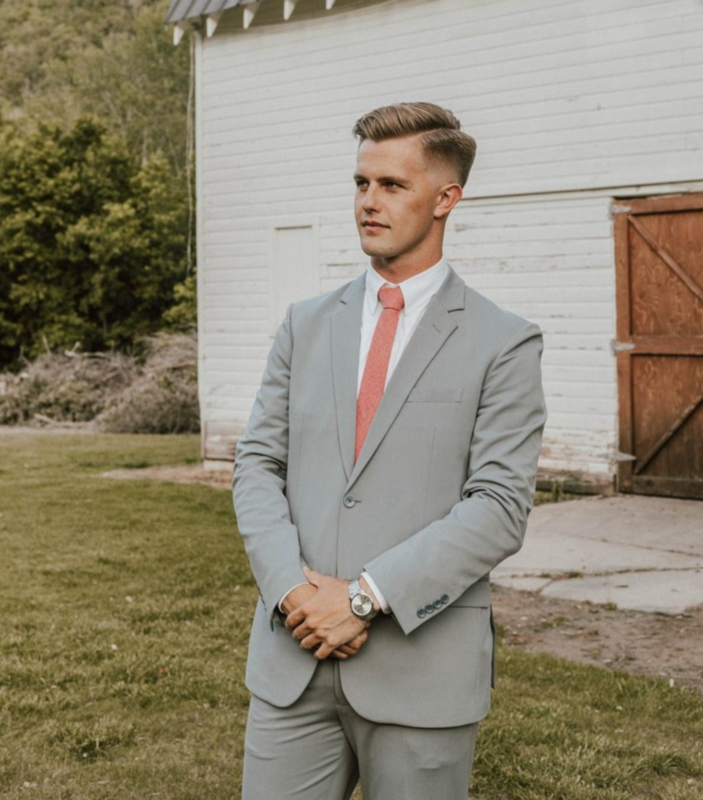 Washable 2-Pant Flex Suit Grey
